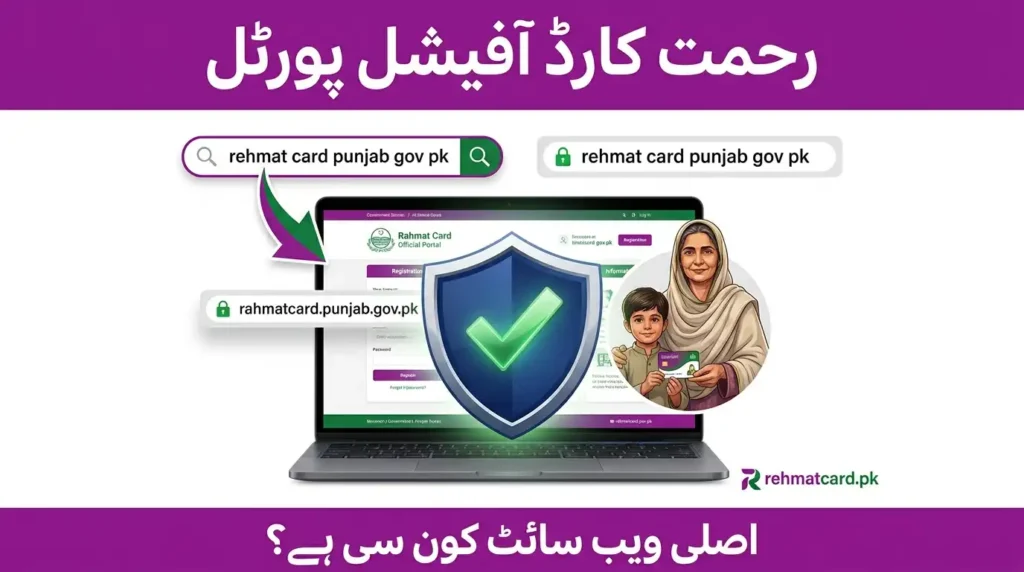 Rehmat Card Punjab Gov Pk